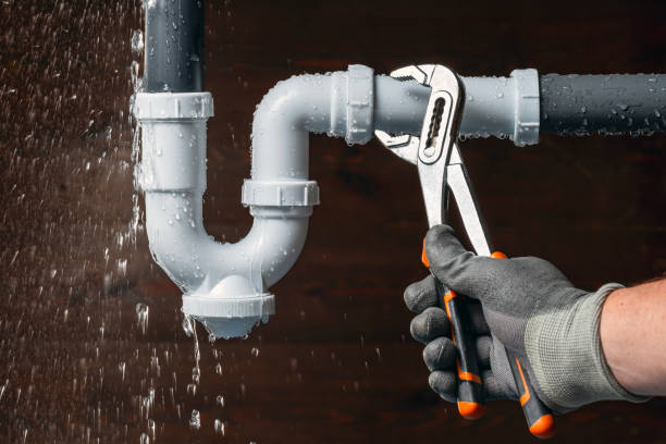 Professional Drain Cleaning technician working in Geneva, NY